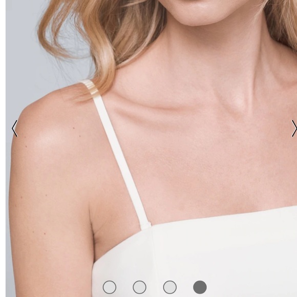 CONVERTIBLE STRAPLESS SPLIT-LEG JUMPSUIT - Picture 4 of 12